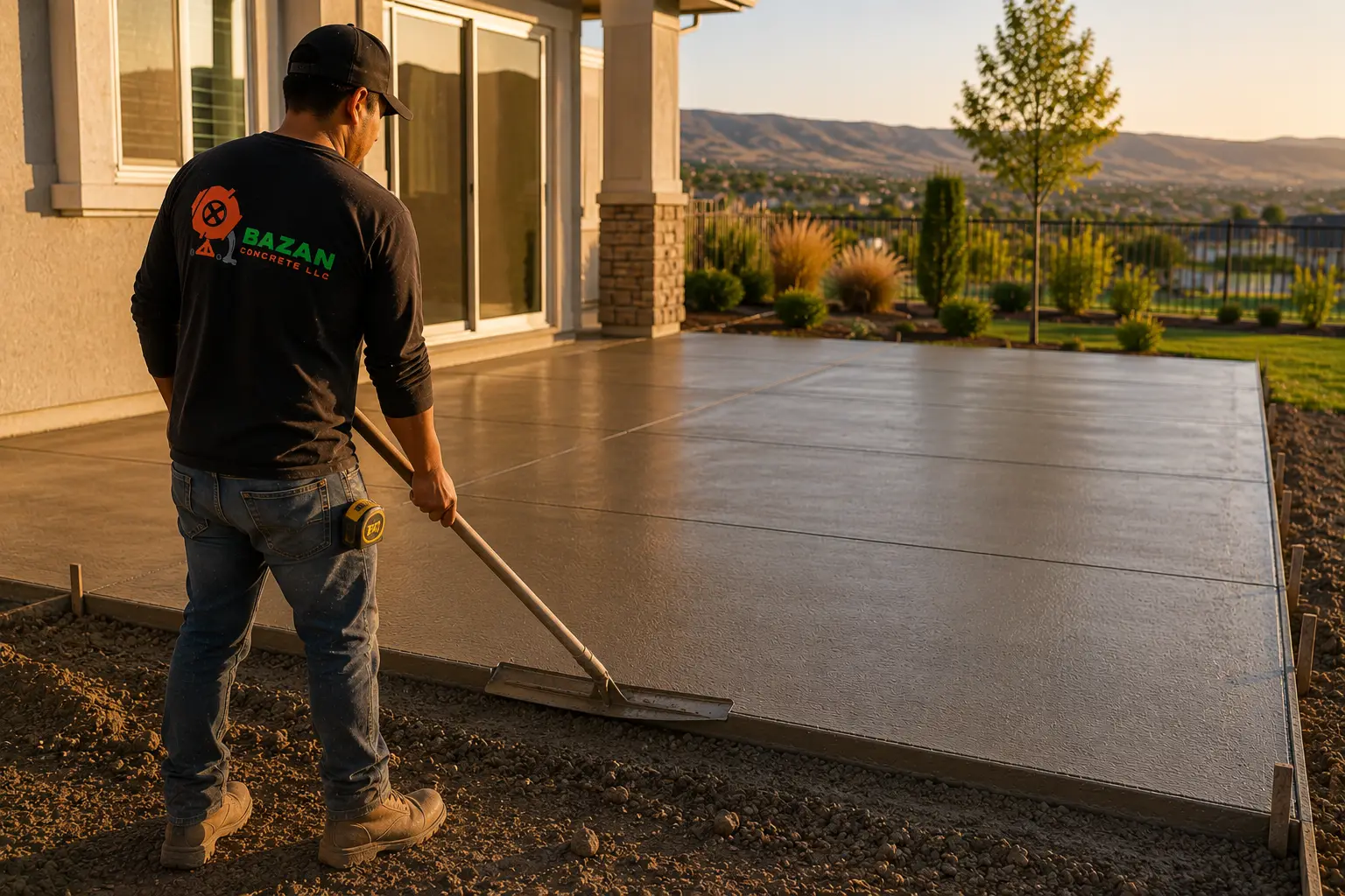 Concrete Patios by Bazan Concrete