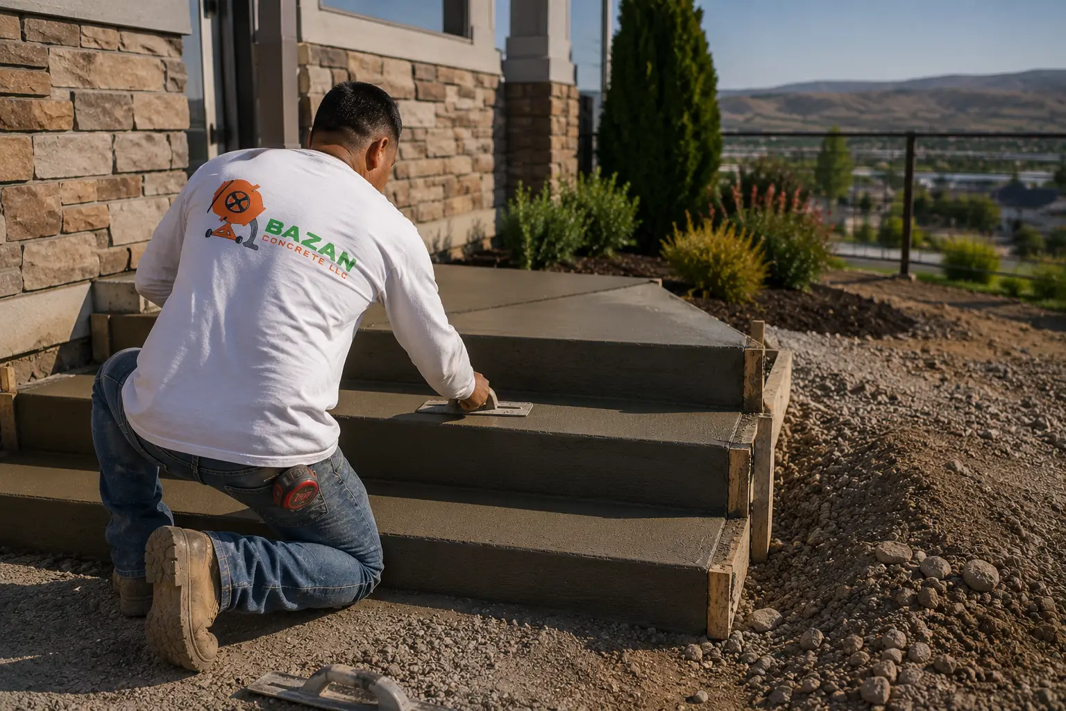 Concrete Steps & Stairs by Bazan Concrete